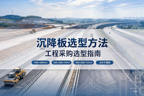 宁乡沉降板选择方法
