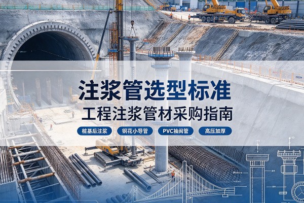 宁乡注浆管选型标准