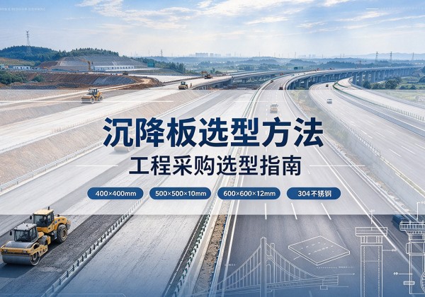 宁乡沉降板选择方法